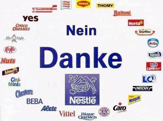 Nestle - Nein danke