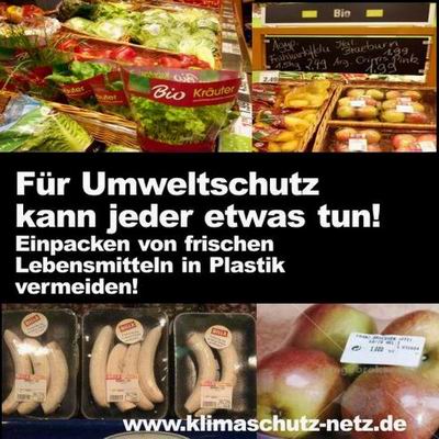 Plastik-Verpackungen vermeiden